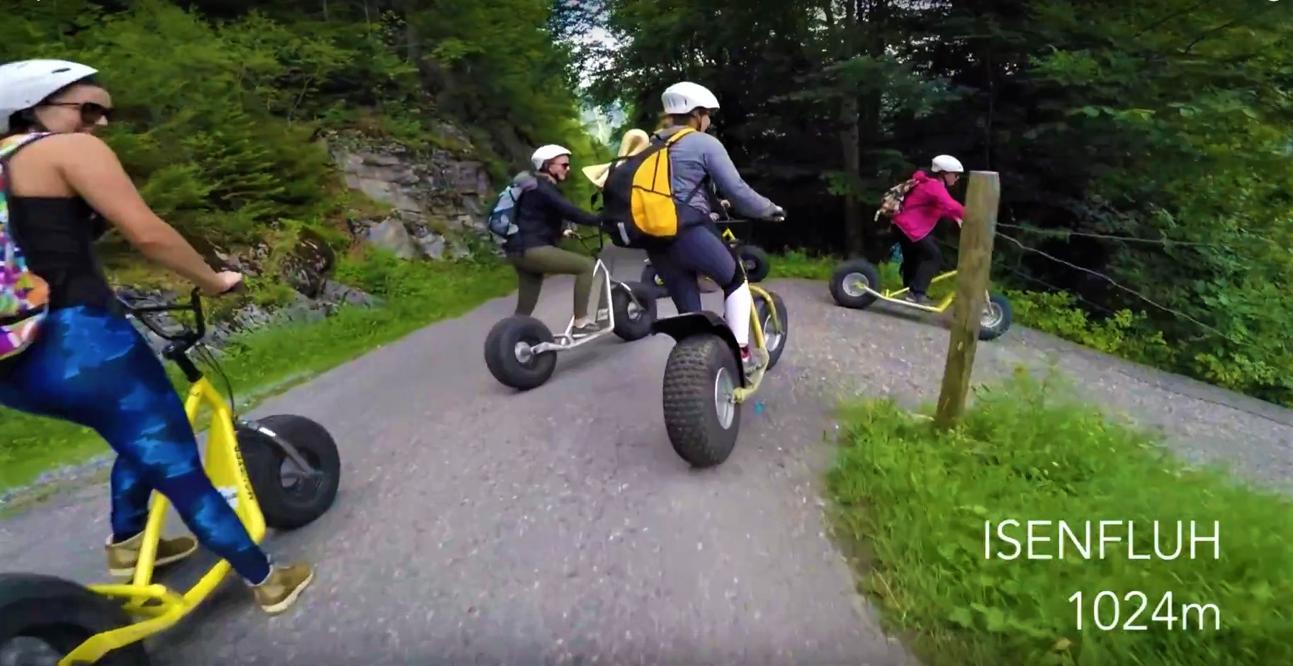 Monster Scooters Interlaken Video Impressions Adventure Interlaken