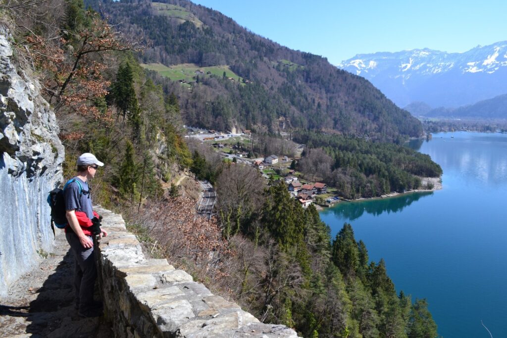 Lake-ing it in Interlaken the best water lake activities in Summer Switzerland Beatus caves Neuhaus walk trail (2)