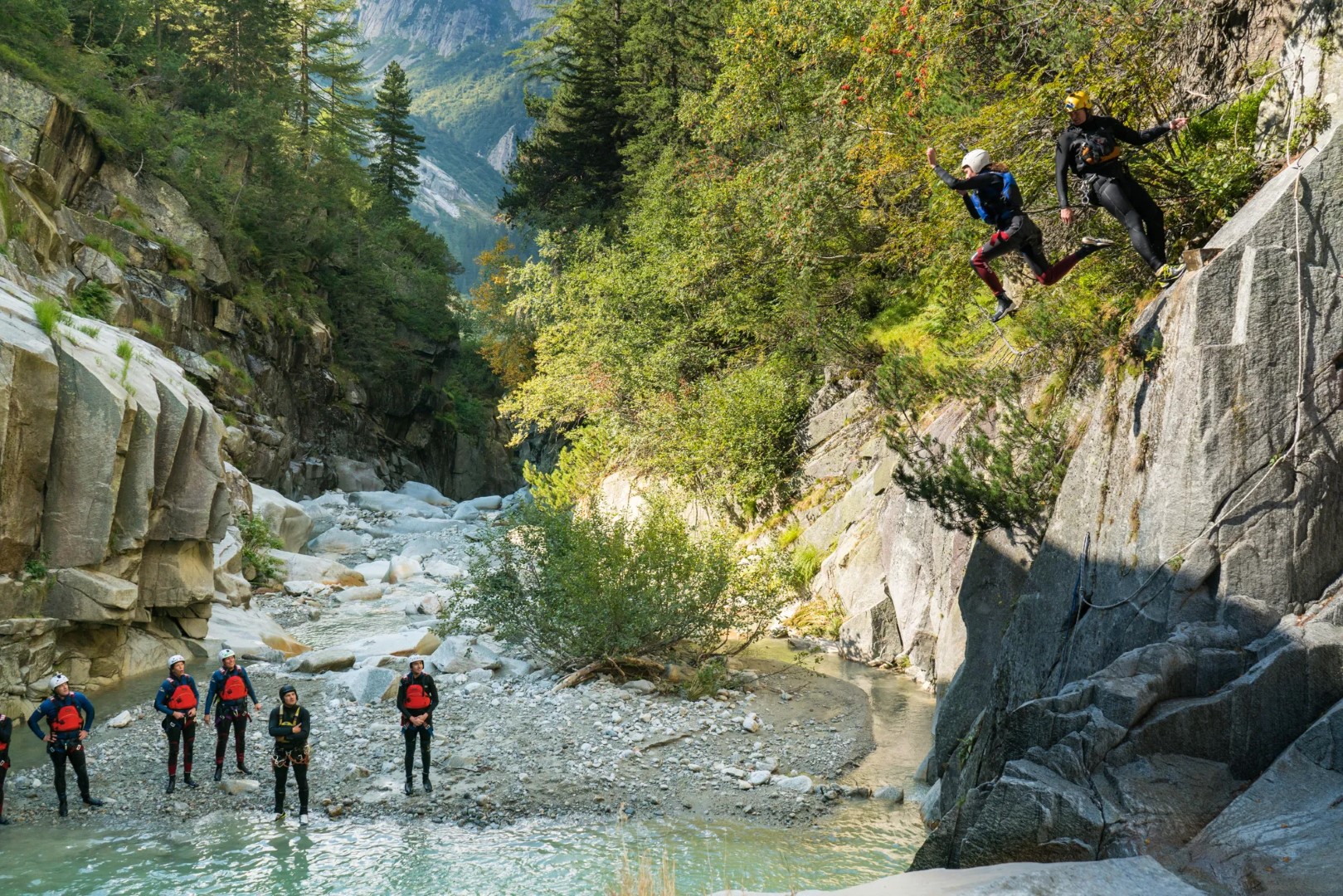 Lake-ing it in Interlaken the best water lake activities in Summer Switzerland canyoning swimming sup sunset