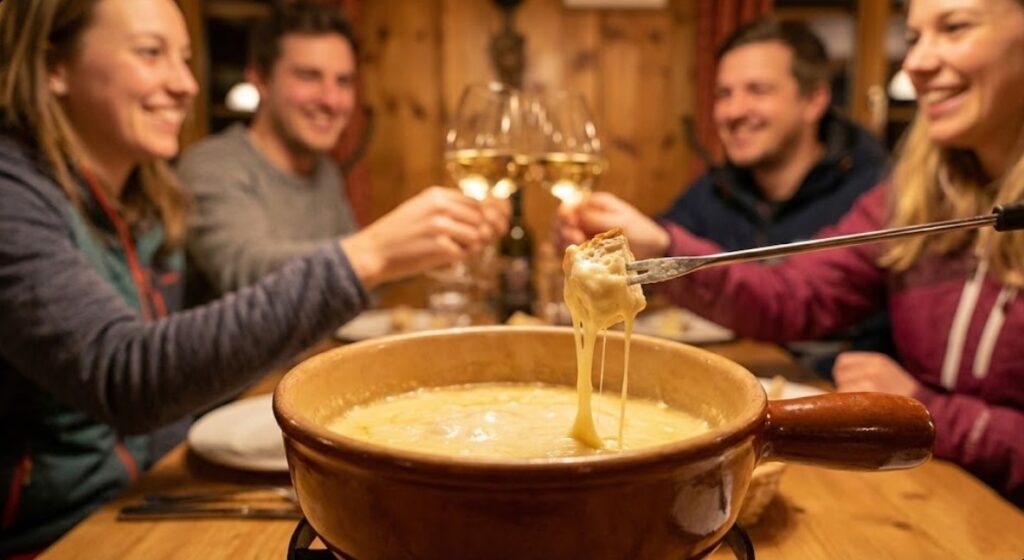 Night sledding Ultimate Interlaken Winter Night Out Frozen Thrills Cheesy Grills snowshoeing Jungfrau snow (2)